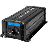 Wechselrichter 12V auf 230V 1000W Reiner Sinus – ideal für Wohnmobil...