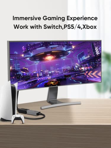 Cablecreation Dvi To Hdmi Cable 0.5Ft Short Bi-Directional Hdmi Female To Dvi-D(24+1) Male Adapter, 1080P Dvi-D To Hdmi Conveter, For Pc,Tv Box, Ps5, Blue-Ray, Xbox #TOP3