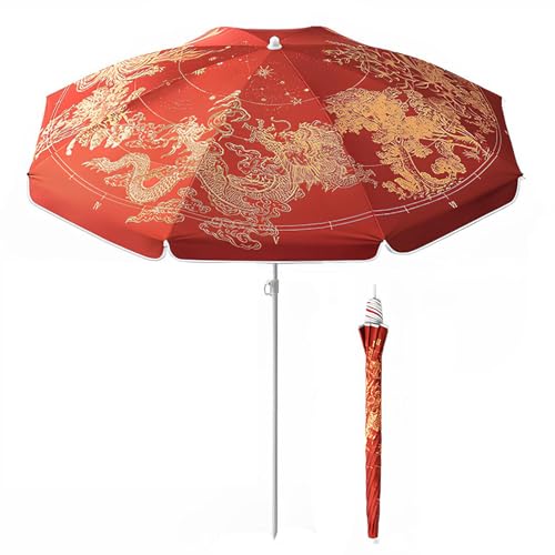 Parasol de plage portable 1,5m chic et compact pour terrasse