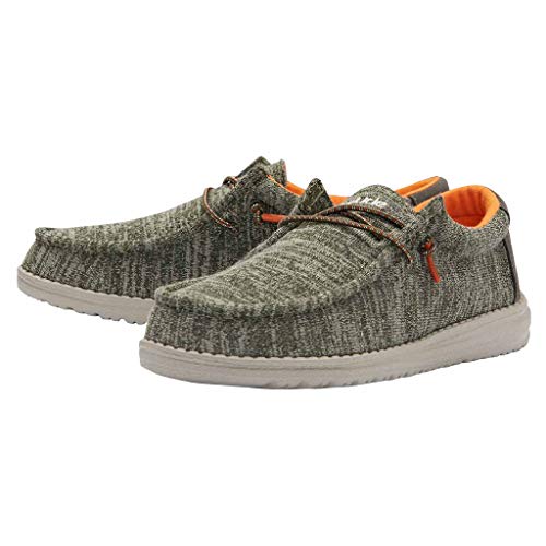 Image of HEYDUDE Boy's Wally Youth Multiple Colors | Boy's Shoes | Boy's Lace Up Loafers | Comfortable & Light-Weight