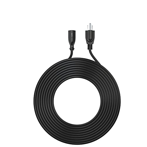 25 Ft Power Extension Cord Cable Extender - 18Awg Nema 5-15P To 5-15R Strip Liberator Charger Outlet Saver For Computer Laptop Tv Monitor Printer Pdu Office Tools Home Improvement Business And Etc #TOP2