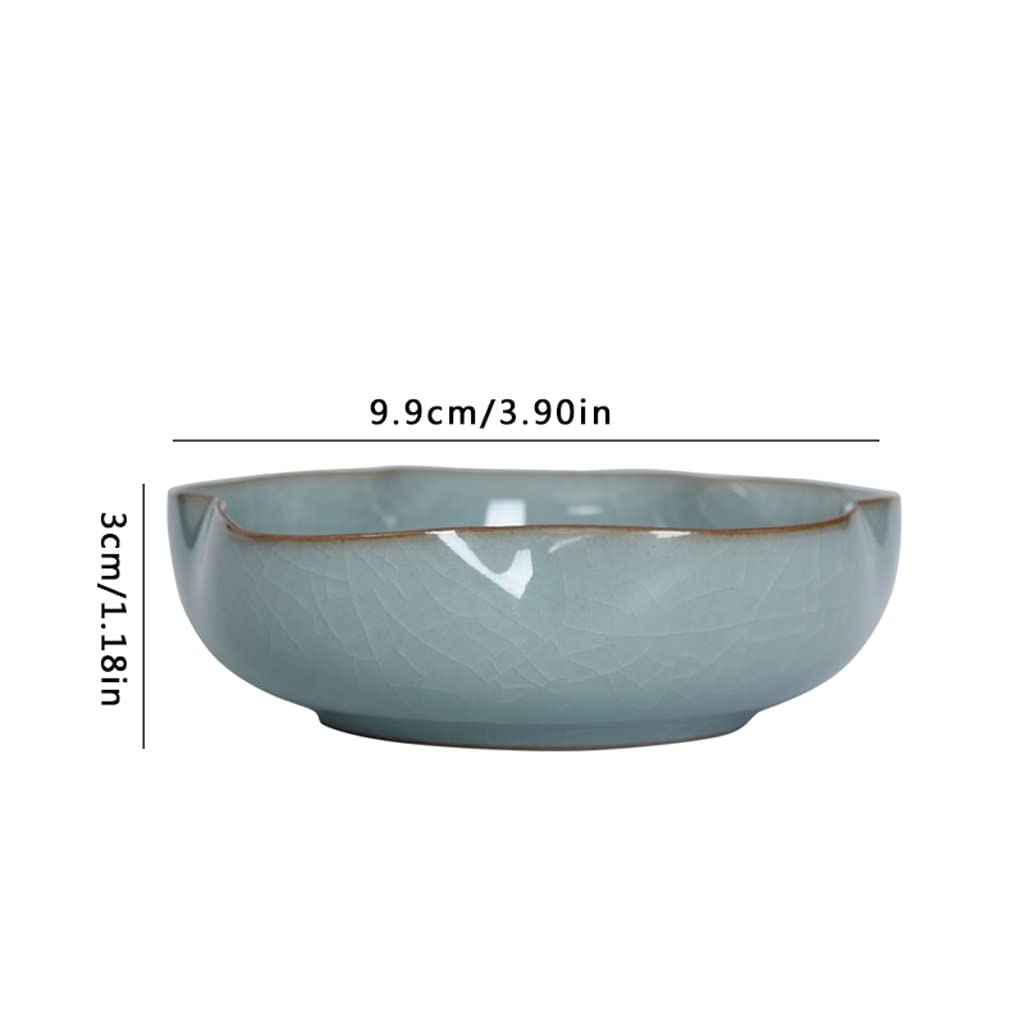 Kadzielnica palnik kadzidełka, ceramiczny uchwyt na kadzidło do patyczka, porcelanowy łapacz popiołu do domu herbaciarni jogi świątyni dekoracja kadzidełek uchwyty na kadzidełka