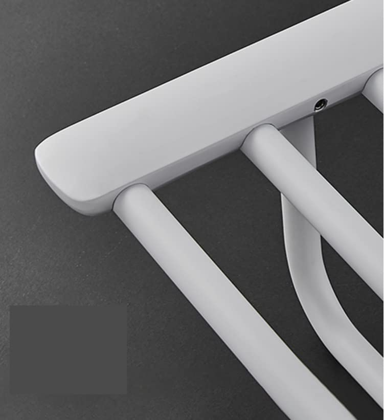 Porte-serviettes double en acier inoxydable 50 cm pour salle de bain - 5