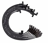 Moroso 51074 Ultra Series Black Spark Plug Wires, Ford 351C/390/429/460, 135 Degree Plug Ends, HEI Distributor