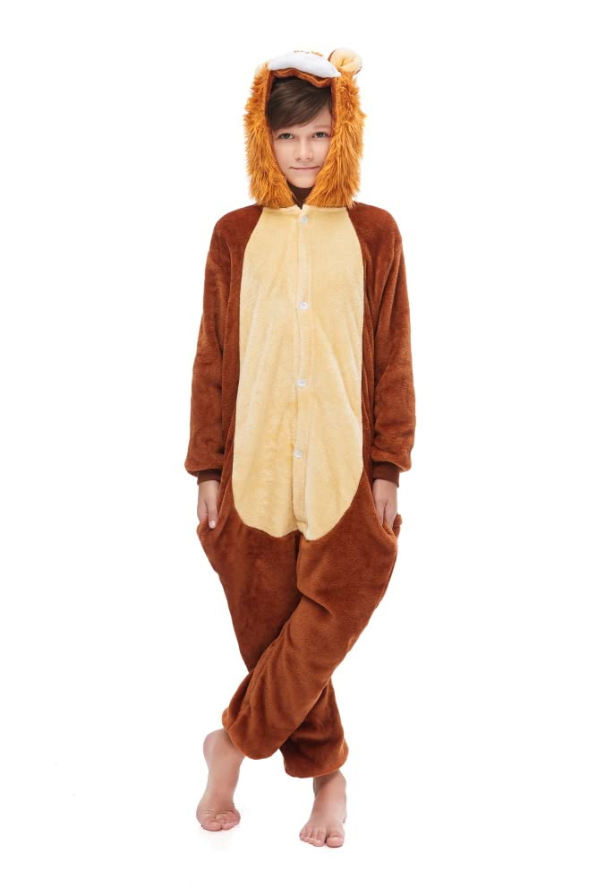 emmarcon Kigurumi Pigiami Animali da Bimbi Bambini Tuta Costume Carnevale Halloween Festa Cosplay Unisex