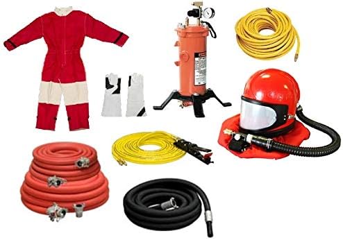 Blastline All-in-One Blasting Accessory Package w/ 1" ID Blast Hose & Apollo 60 Helmet