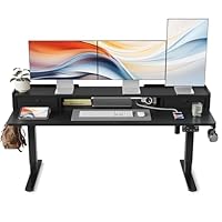 ローデスク幅 120cm 奥行き 60cm 電動ゲーミングデスク 垂直昇降デスク Amazon | YIHAYO ローデスク 高さ46-72cm 昇降デスク 幅120cm