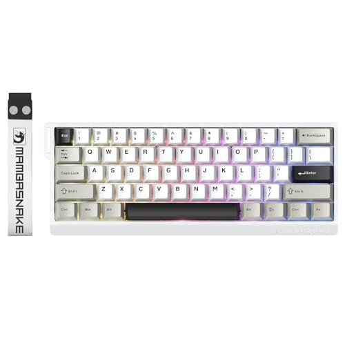 MAMBASNAKE X60HE ラピットトリガー ゲーミングキーボード 磁気式 Amazon | MAMBASNAKE X60HE ラピットトリガー ゲーミング