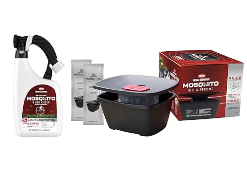 Image of Ortho Home Defense Mosquito Bundle, Includes Backyard Mosquito and Bug Killer Ready-to-Spray, Mosquito Kill and Prevent Station