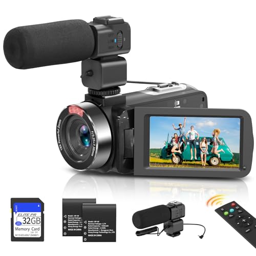 8K Video Camera Camcorder with WiFi and Night Vision