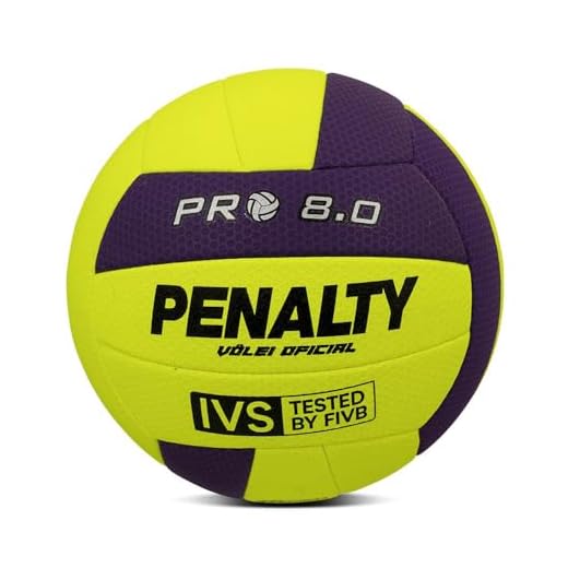 Penalty Pro 8.0, Bola Vôlei Adulto Unissex, Amarelo (Yellow), 67 cm