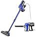 iwoly V600 Vacuum Cleaner Corded Bagless Stick and Handheld Vacuum for Hard Floor (Blue)