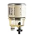 SeaEagles R12T Fuel Filter/Water Separator 120AT NPT ZG1/4-19 Automotive Parts with Fitting - Replacement For Racor S3240 R12T 120AT Filter and Water Collection Bowl Diesel Engine(1Pack)