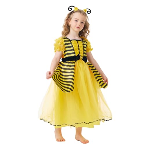 Disfraz Infantil Abeja Niñas Amarillo miniatura 4