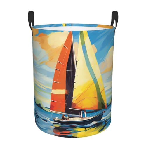 Panier à linge bateau pliable et imperméable en taille M pour jouets