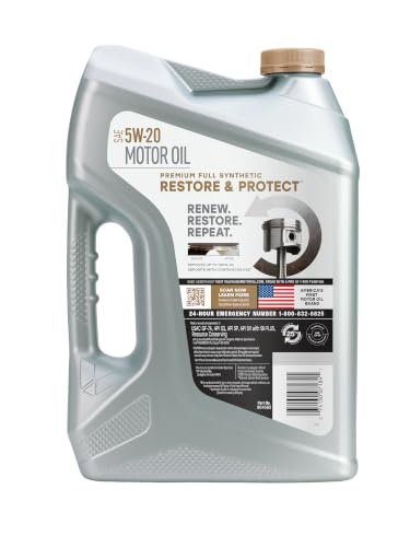 Image of Valvoline Restore & Protect Full Synthetic 5W-20 Motor Oil 5 Quart