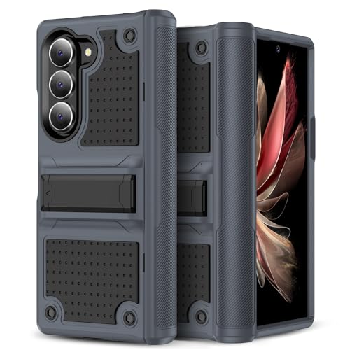 Coque Samsung Z Fold 6 antichoc de qualité militaire avec béquille