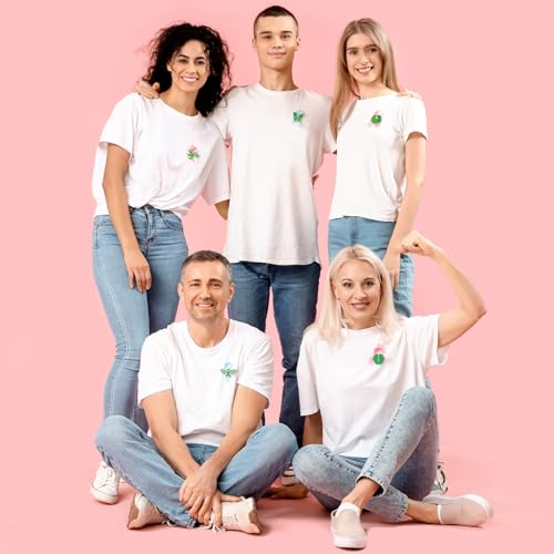 Image of Landical 60 Pcs Mental Health Awareness Pins Bulk Green Ribbon Awareness Pin Items for Women Men Charity Event Supplies Gifts