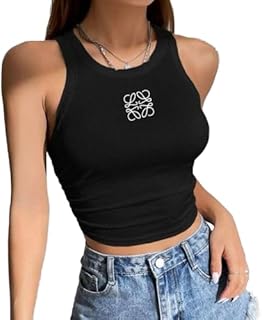 Women's Embroidered Cotton Ribbed Strap