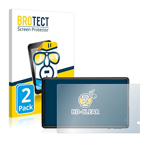 BROTECT 2 Stück Schutzfolie für Pritom L8 Bildschirmschutz Folie Made in Germany, Ultra-Klar