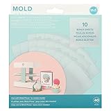 We R Memory Keepers We R Mold pressiamo Fogli di plastica Trasparente 40pc, taglia unica