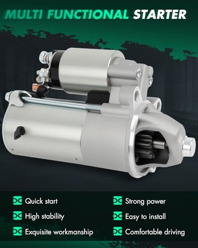 Image of SCITOO Starter Motor fit for Jaguar for S-Type 3.0L 2000-2008,for Lincoln for LS 3.0L 2000-2005 Replacement Starter 6651