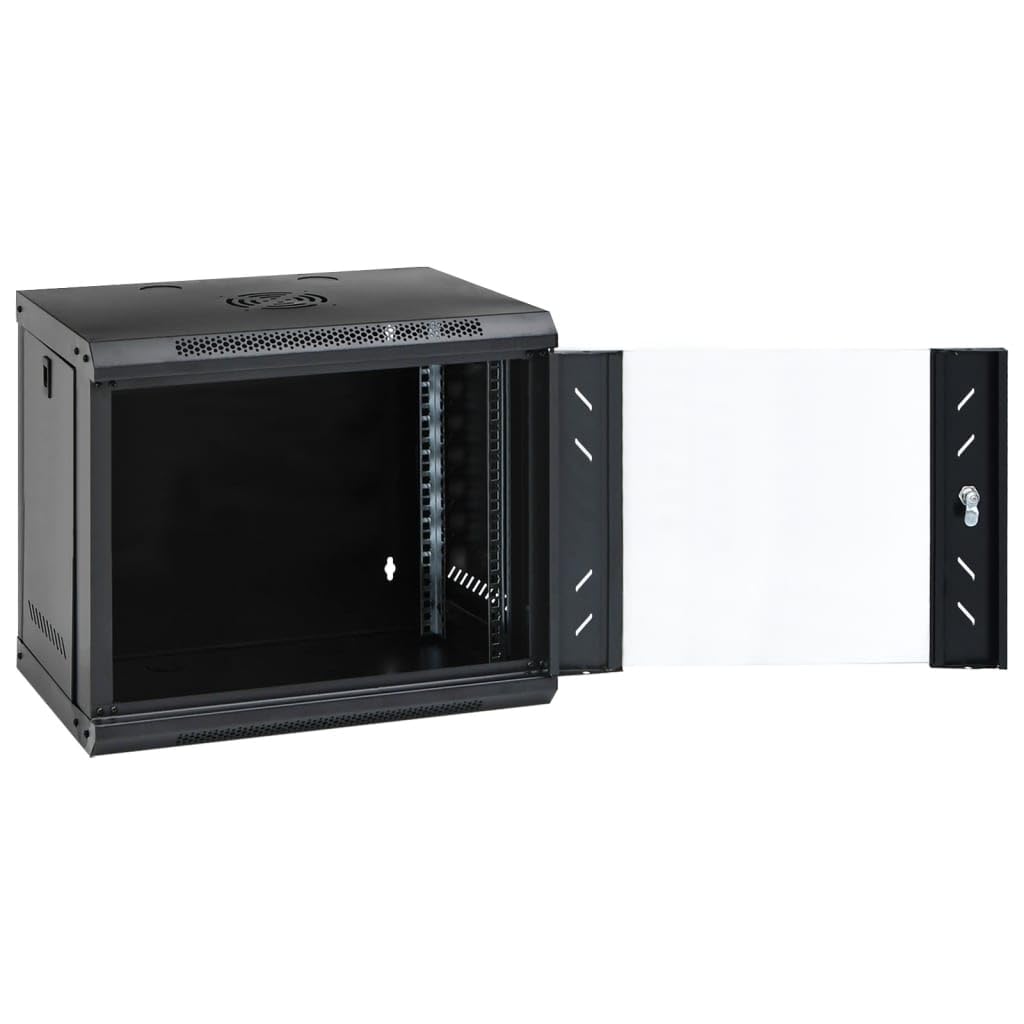 Tidyard Coffret de réseau Mural 9U 19" IP20 53x40x45 cm Style A
