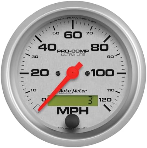 60MS Series 60mm Universal Aftermarket Gauge - Mechanical Speedometer For Motorcycle Modified Bike Motor Bike Mph Kmh