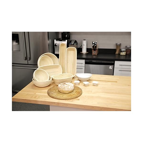 Frieling Proofing Basket, Brotform Bread Rising and Serving