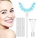 Bestidy Best Gift Teeth Whitening Kit with 16x LED Light, Professional Teeth Whitener System Set Without Sensitive, Includes 3 Smart Teeth Whitening Pens, Effectively Whitens in 10 Minutes (White)