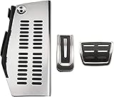 ❀ 【Sicherer fahren】: Wenn Sie das Pedal ohne Abdeckung treten oder das Pedal ohne rutschfestes Design verwenden, kann dies auf lange Sicht gefährlich sein. Das spezielle Anti-Rutsch-Oberflächendesign erweitert den Bereich des Originalpedals des Autos und erhöht die Reibung der Fußkraft. Umweltfreundliches Gummi kann den Komfort erhöhen und die Fußermüdung verringern, wodurch die Fahrsicherheit verbessert wird.