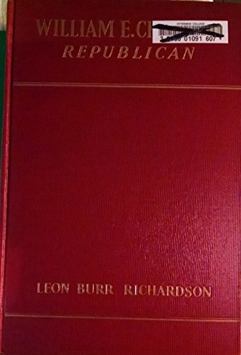 William E. Chandler, Republican [Unknown] B00113TESO Book Cover