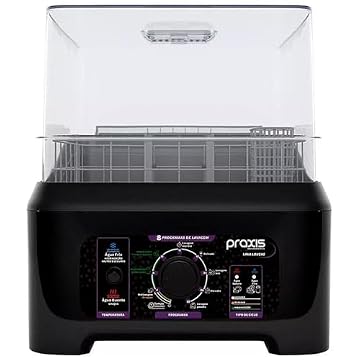Praxis Lava Louça Portátil 3L 8 Programas de Lavagem 127v Preta