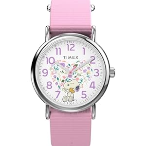 Timex x Peanuts Weekender in Bloom 31mm