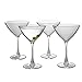 D'Eco Unbreakable 9 oz Martini Glasses (Set of 4) - 100% Tritan Glassware- Reusable Shatterproof Espresso & Dirty Martini Glasses- Great for Summer Pool Parties, Girls' Nights - Wedding Gift Idea