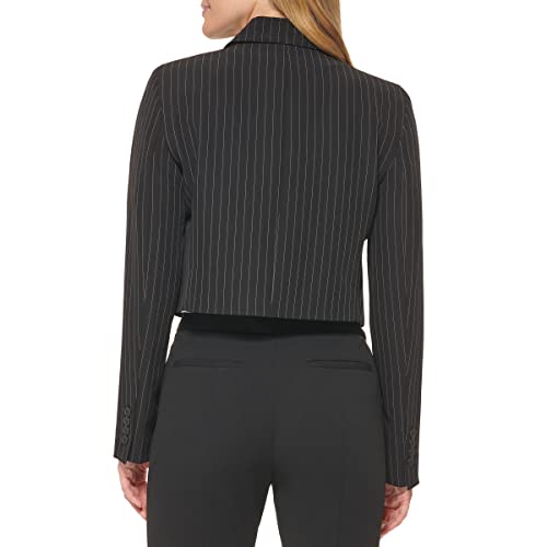 DKNY Women's Cropped Open Front Everyday Blazer3