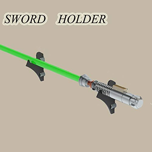 DECDEAL Suporte de parede para sabre de luz Suporte de parede Suporte para espadas Suporte para sabr