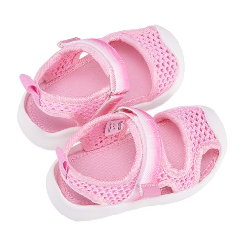 Image of BMCiTYBM Baby Boy Girl Closed Toe Summer Toddler Sandals Lightweight Shoes Infant Non-Slip First Walking Sneakers 6 9 12 18 24 Months 2-3 Years
