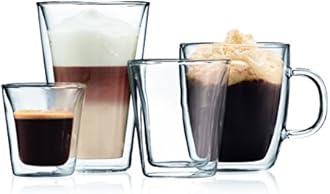 Bodum Canteen Glassware, 3 Ounce, 0.1 Liter (Set of 6)