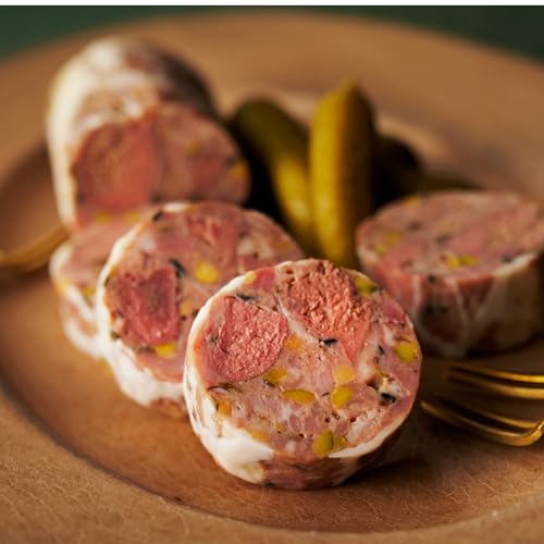 【ア・ターブル!】 鶏レバー・合鴨・ポルチーニのパテドカンパーニュ 冷凍 (130g/約10cm)| シャルキュトリ テリーヌ レバー