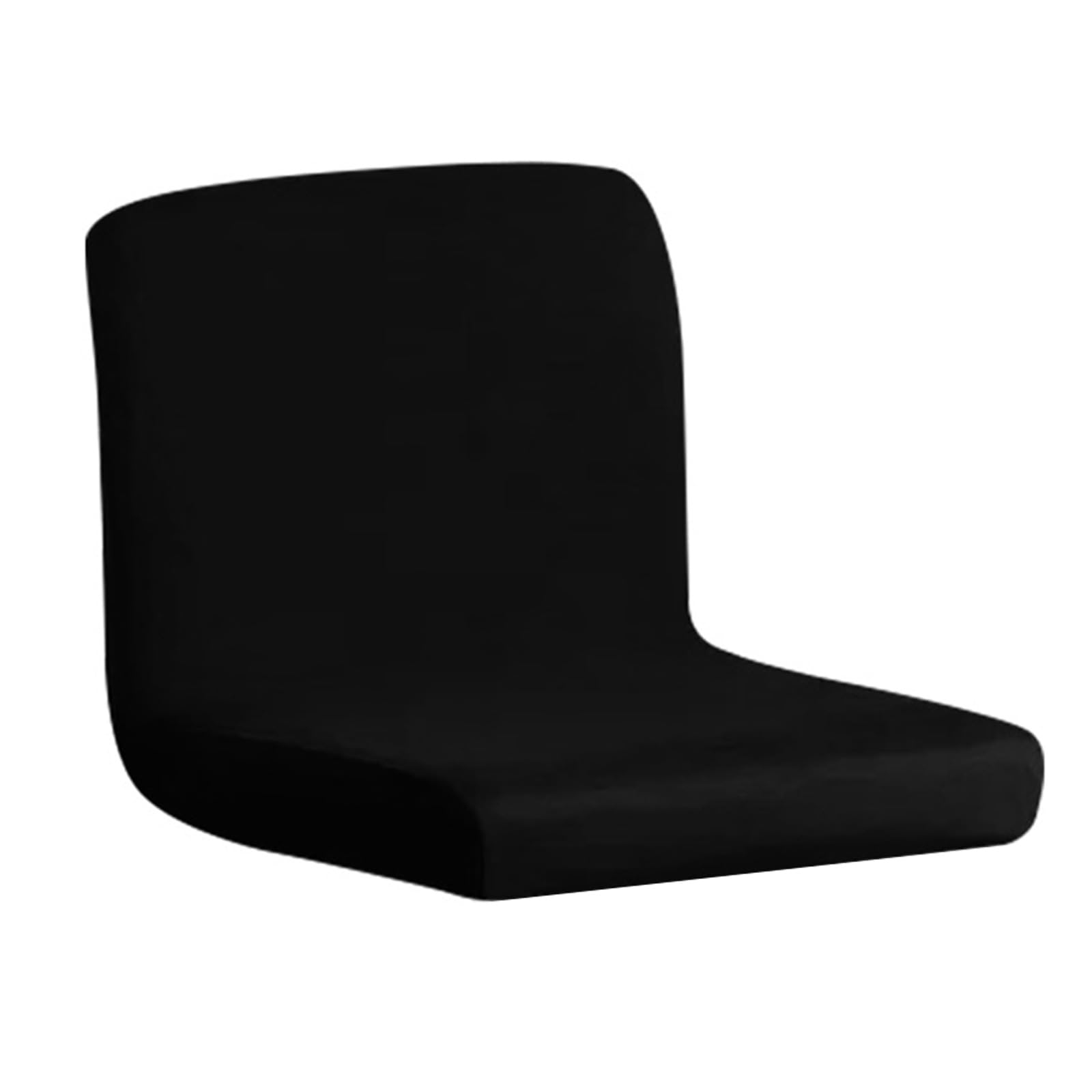 Elnwnnkc Black Durability Milk Silk Chair Covers Chair Protectors For Armless Dining Chairs, Homes And Accessories Slipcover