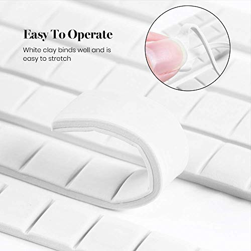 Set 2 bases acrílicas magnéticas para práctica de uñas miniatura 2