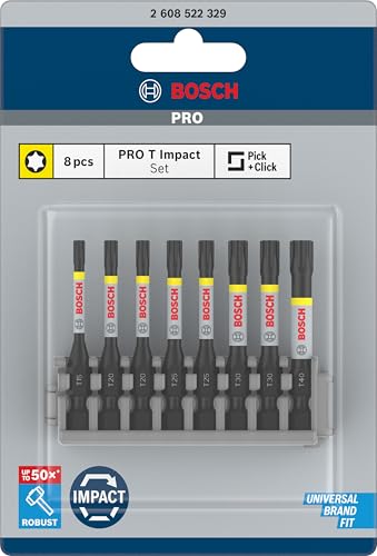 Embout PRO Torx Bosch pour éviter la casse sur votre visseuse