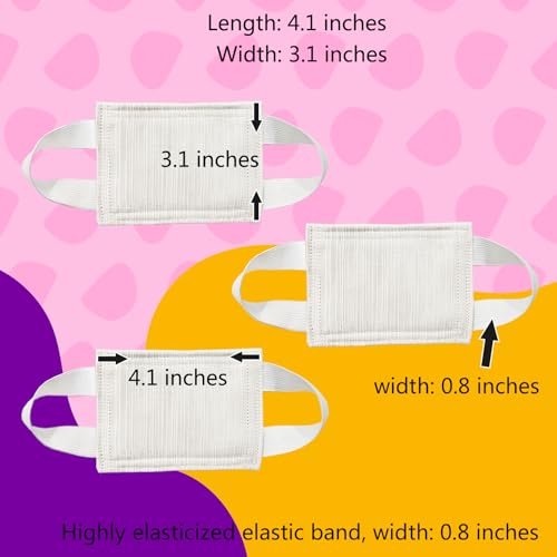 Image of Baby Proof Door Silencer & Cloth Latch Cover (3 Pack, Beige) | 4.1x3.1 Inches Quiet Soft Close Anti-Slam Pads Prevent Slamming Noise & Accidental Locking, Safety for Nursery & Toddler