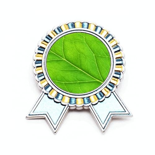 Broche verte à illustration fraîche pour personnaliser vos vestes d'été