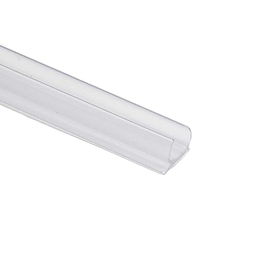 Novelty Lights Mini pista de luz de cuerda de 38 pulgadas, cuerda de montaje, plástico PVC, transparente, 3 pies, 1 paquete