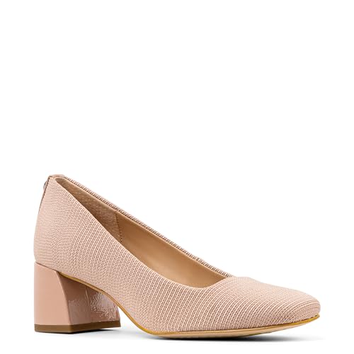 Image of Donald Pliner Women's Aquarius 2 inch Block Heels, Square Closed Toe Chunky Heels for All Day Wear