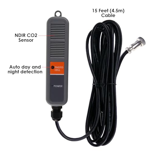 Danoplus KB0297 Co2 Controller Carbon Dioxide Controller Co2 Meter Monitor Day And Night Relay Function thumb #7