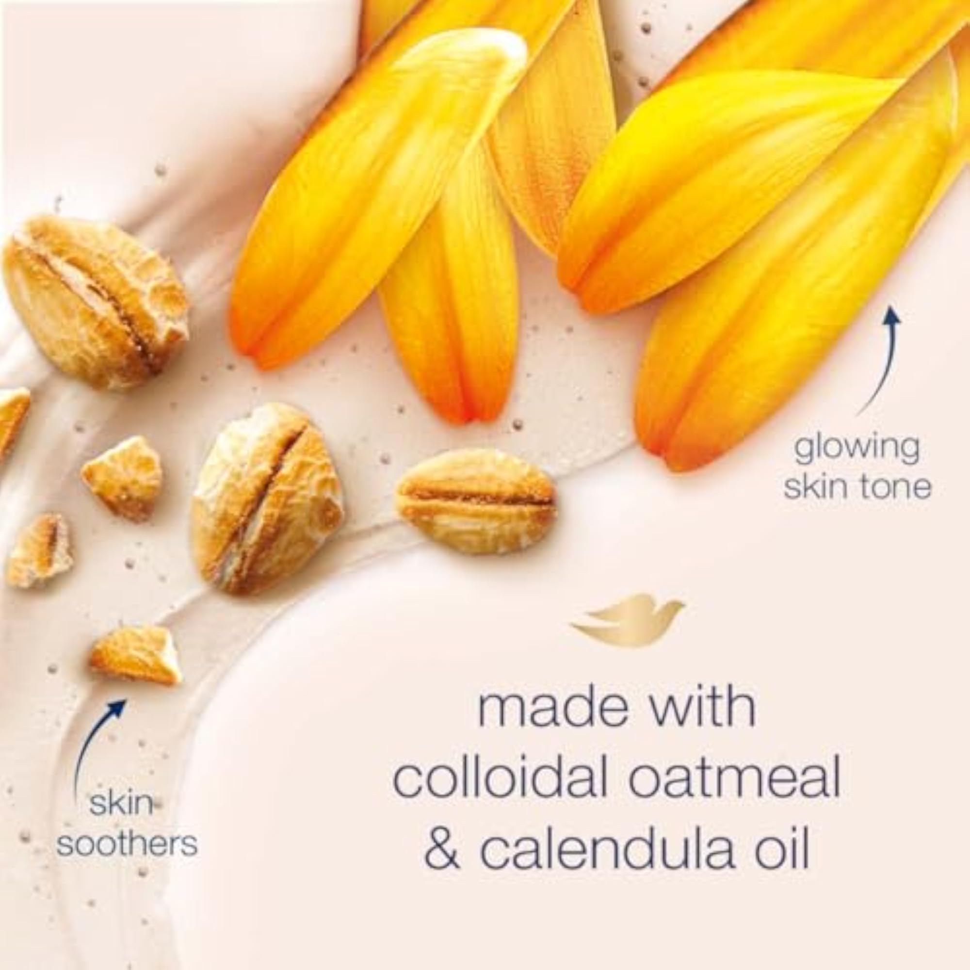 Exfoliating Body Polish Scrub with Oatmeal & Calendula Oil