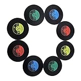 【Perfekte Geschenkoption】- Schicker Retro-Schallplatten-Untersetzer, ideales Geschenk für Musikliebhaber.